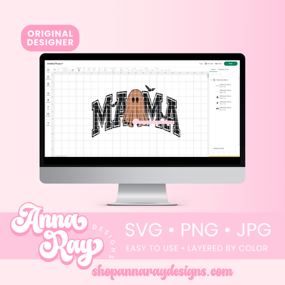Halloween Mama SVG PNG JPG