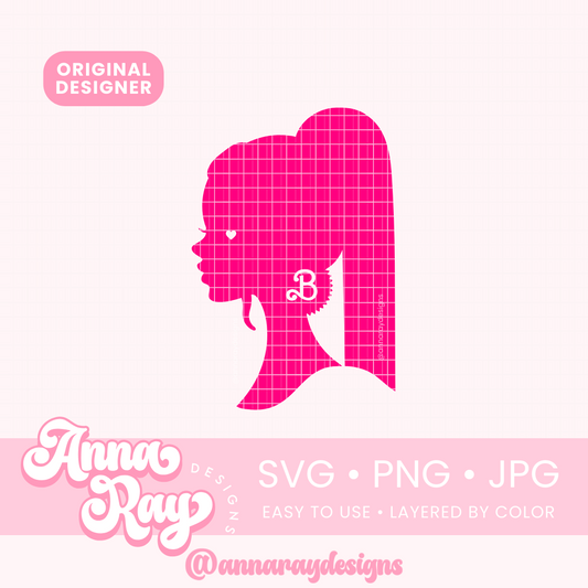 Karol G Princess Doll Silhouette SVG PNG JPG