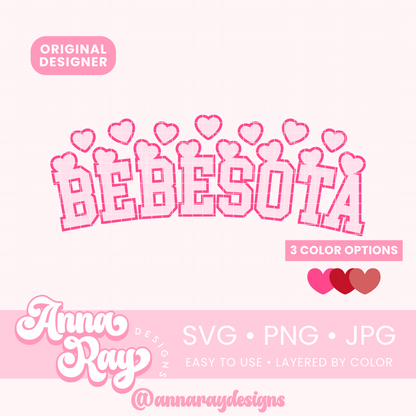 Bebesota VD Hearts SVG PNG JPG