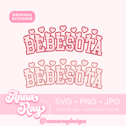 Bebesota VD Hearts SVG PNG JPG