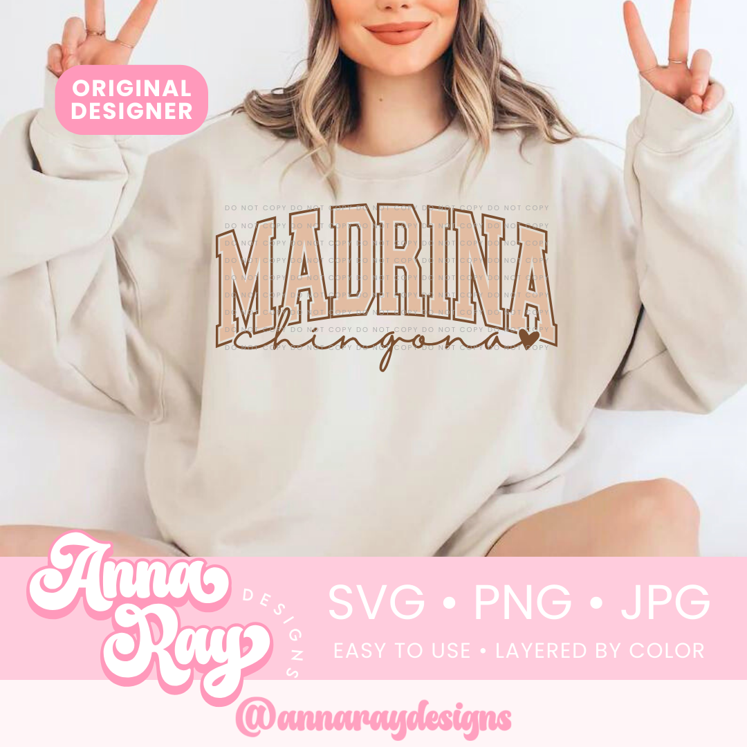 Madrina Chingona SVG PNG JPG