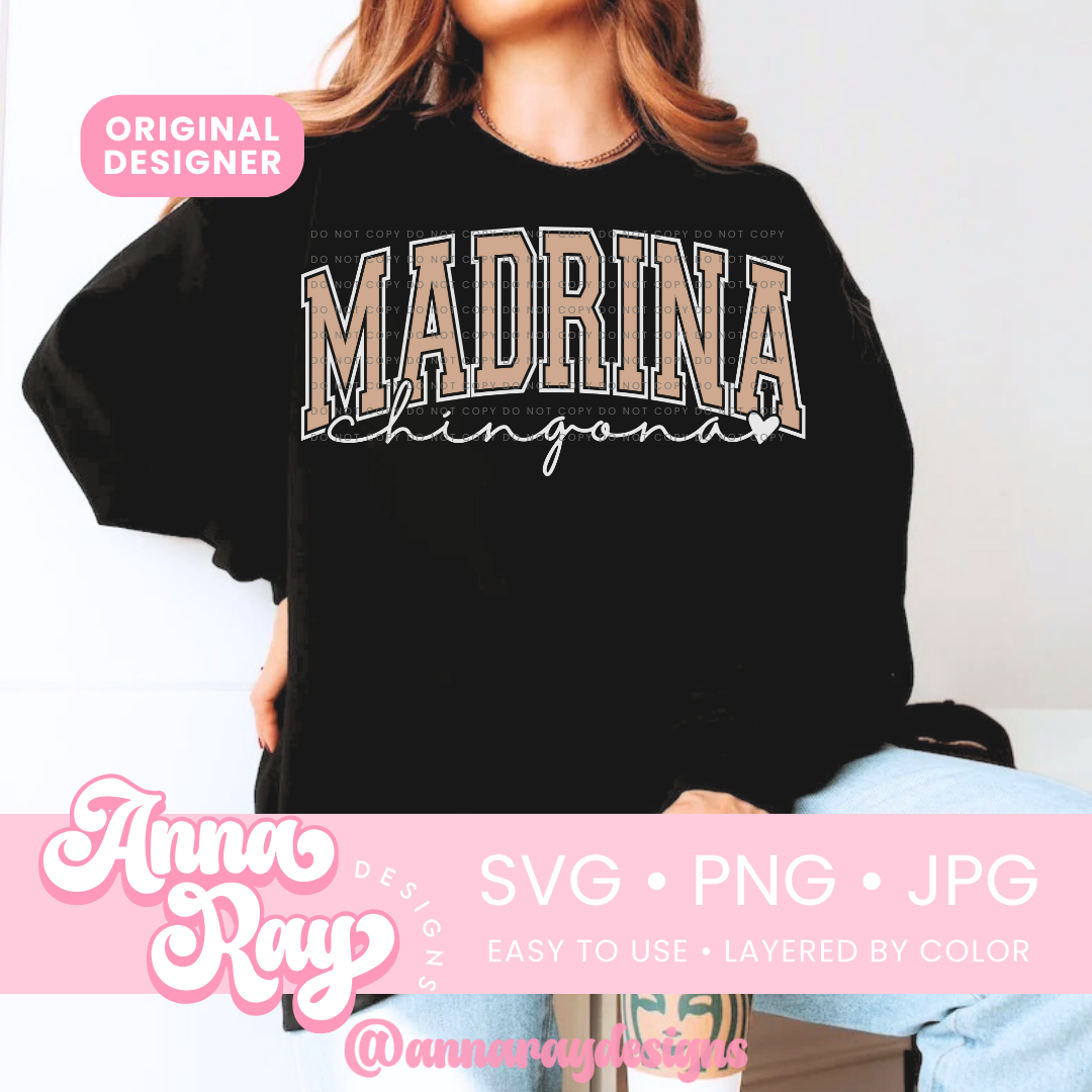 Madrina Chingona SVG PNG JPG