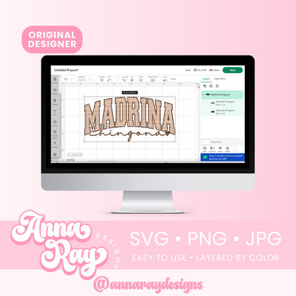 Madrina Chingona SVG PNG JPG