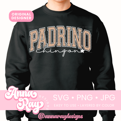 Padrino Chingon SVG PNG JPG