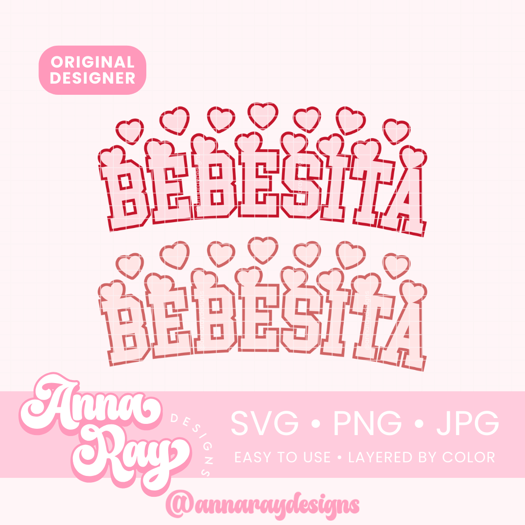 Bebesita VD Hearts SVG PNG JPG