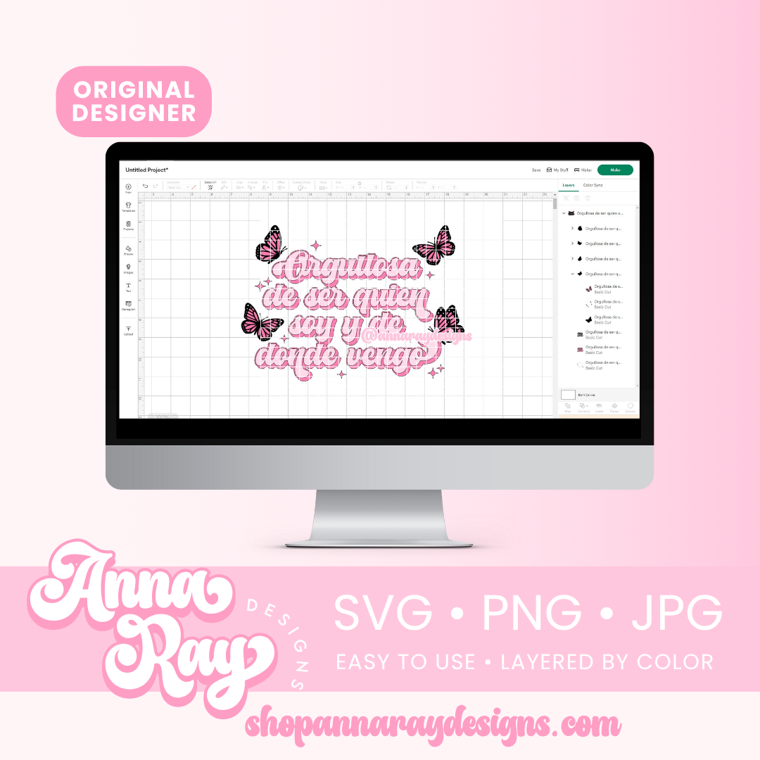 Orgullosa De Ser Quien Soy SVG PNG JPG