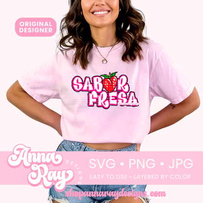 BTZ Sabor Fresa SVG PNG JPG