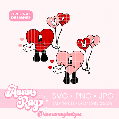 Sweet Benito Heart SVG PNG JPG