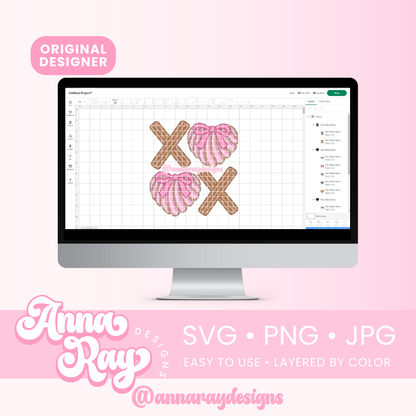 Pan Dulce Xoxo SVG PNG JPG
