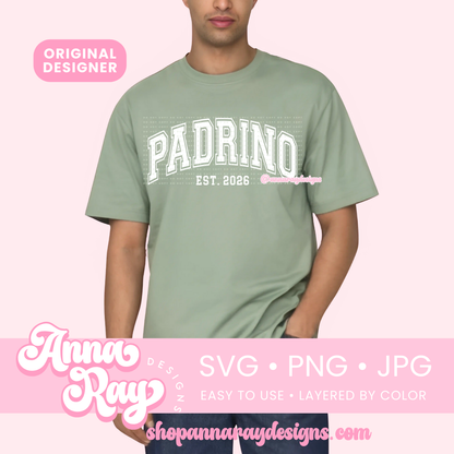 Padrino Est. 2026 SVG PNG JPG