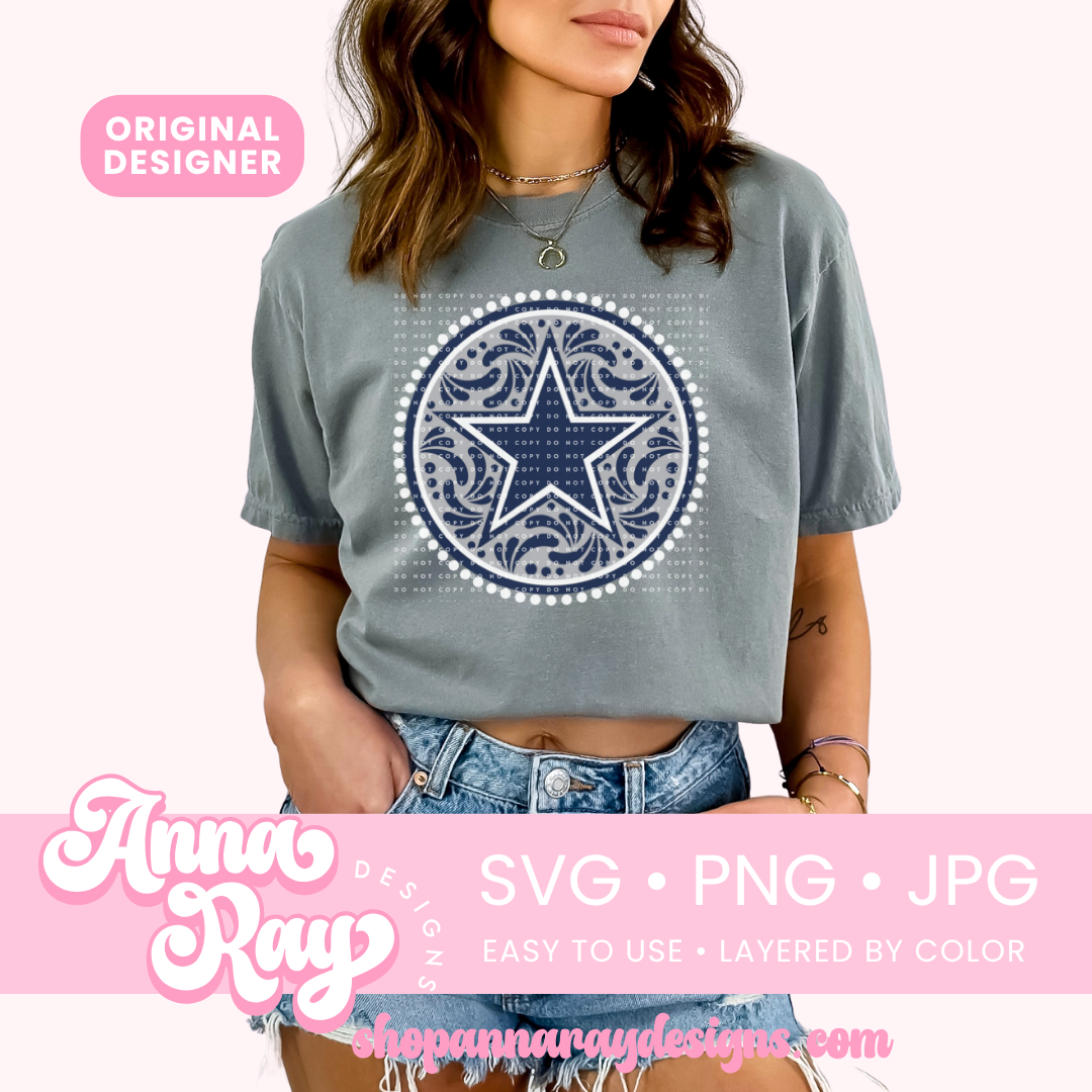 Dallas Talavera Star SVG PNG JPG