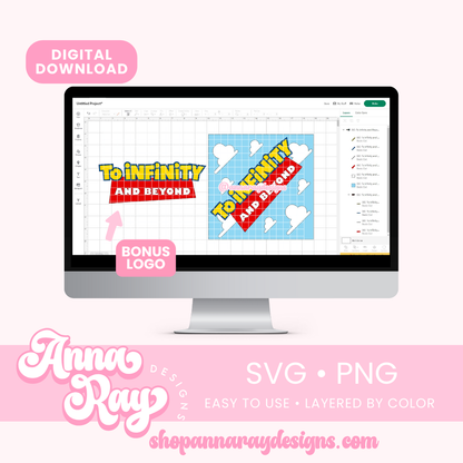 GC To Infinity and Beyond SVG PNG