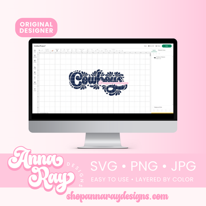 Cowboy Talavera SVG PNG JPG