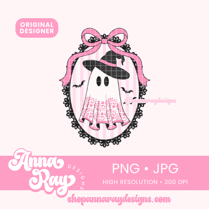 Pink Coquette Talavera Ghost PNG JPG