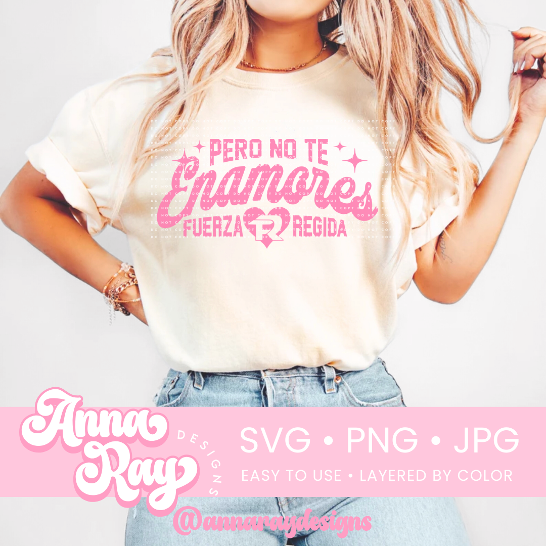 FR No Te Enamores SVG PNG JPG