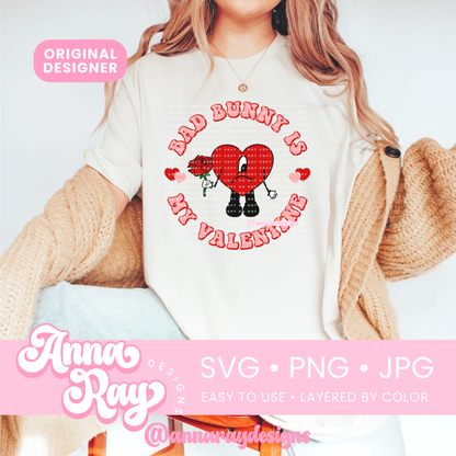 BB Is My Valentine SVG PNG JPG