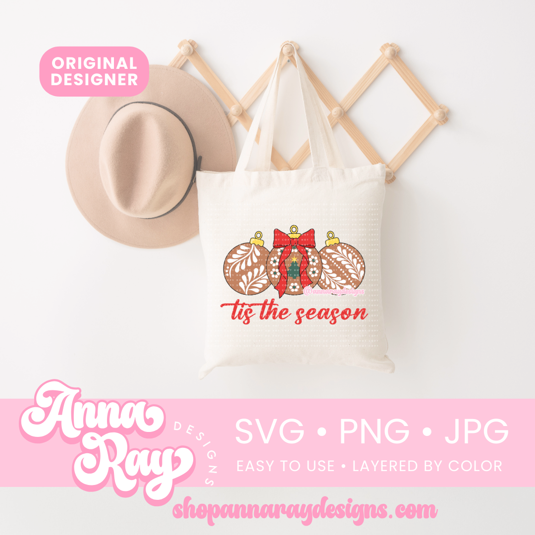 Tis The Season SVG PNG JPG