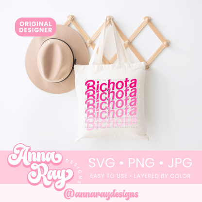 Pink Bichota SVG PNG JPG