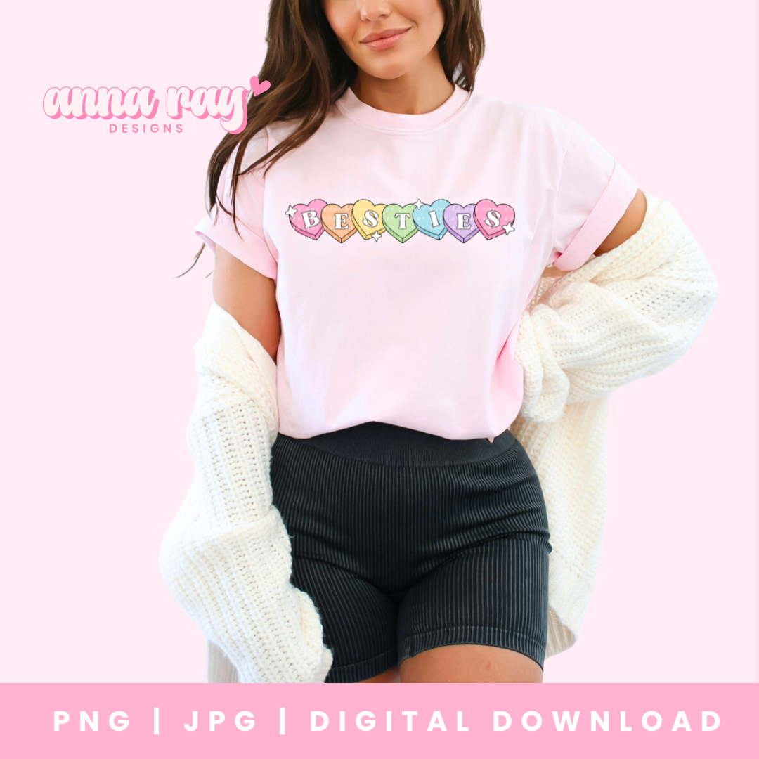 Besties Candy Hearts
