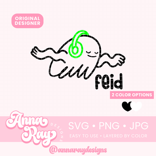 Feid Ghost SVG PNG JPG