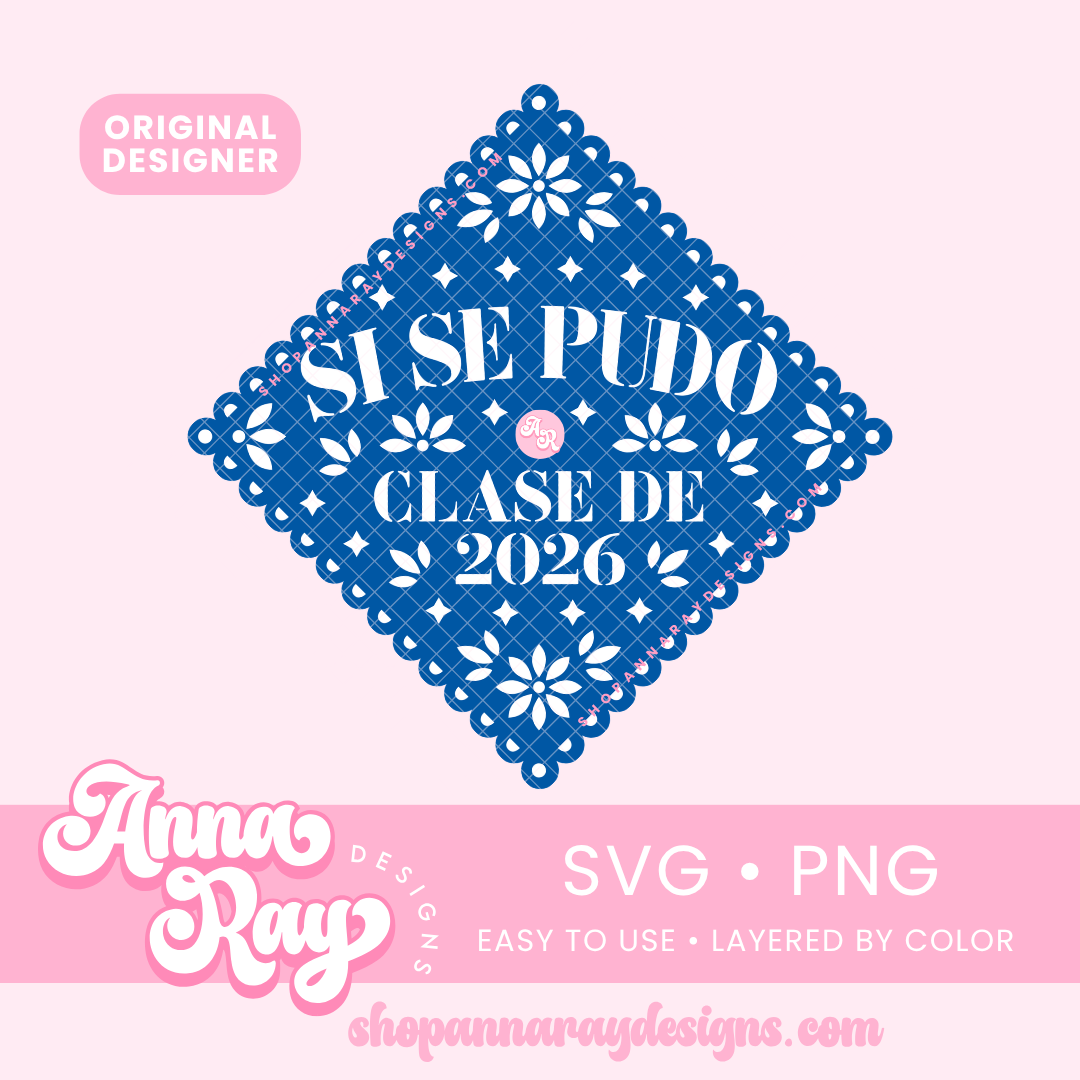 GC Si Se Pudo Class of 2026 Papel Picado SVG PNG