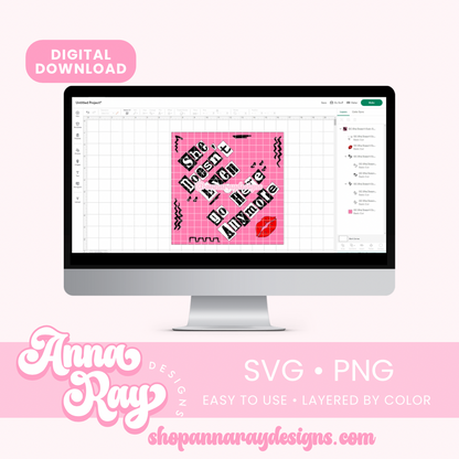 GC She Doesn't Even Go Here Anymore SVG PNG