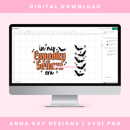 In My Espooky Señora Era w/Sleeve SVG PNG