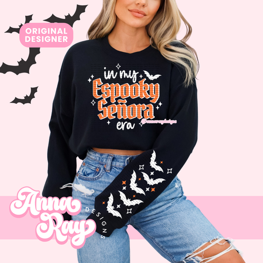 In My Espooky Señora Era w/Sleeve (White) SVG PNG JPG