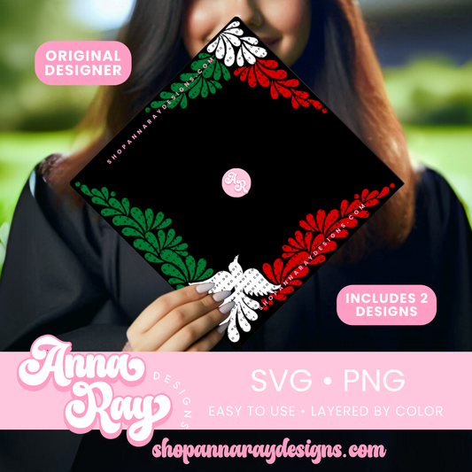 GC Mexican Talavera Border SVG PNG