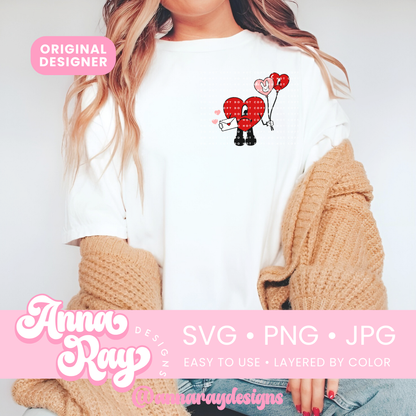 Sweet Benito Heart SVG PNG JPG