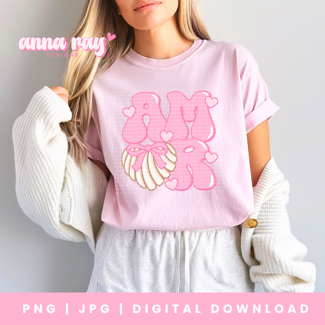 Amor Conchita Coquette SVG PNG JPG