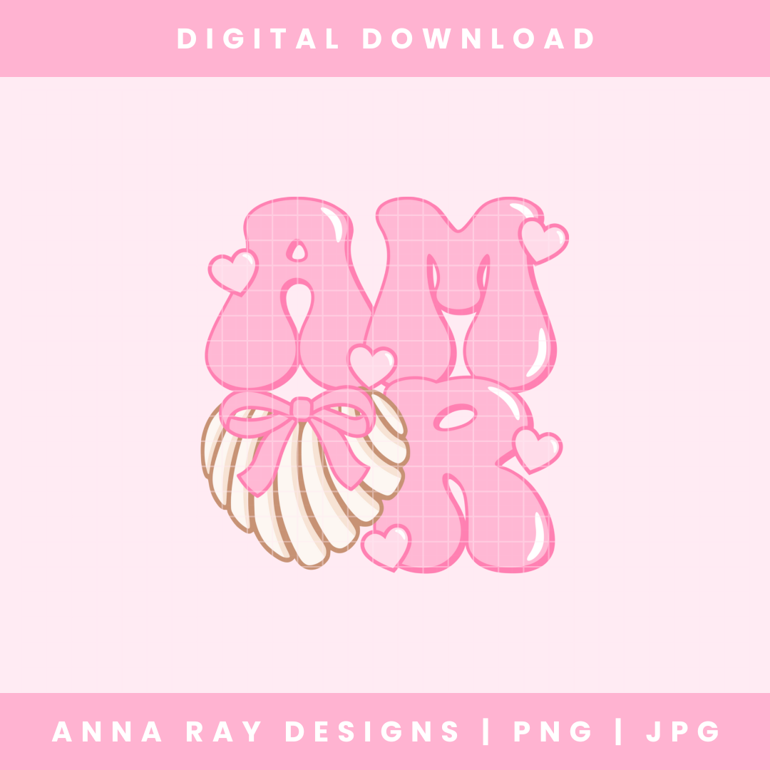 Amor Conchita Coquette SVG PNG JPG