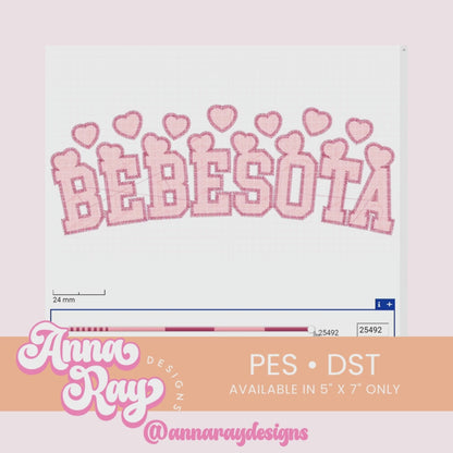 Pink Hearts Bebesota PES DST