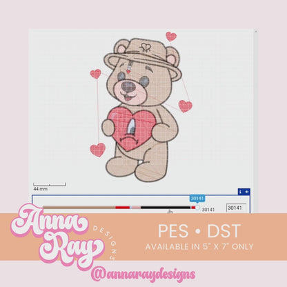 BB Is My Valentine Teddy Bear PES DST